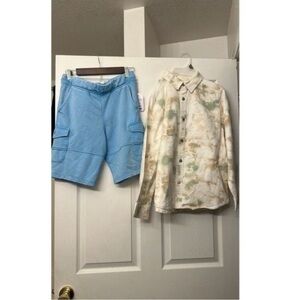 Boys Large Shorts and Top Set